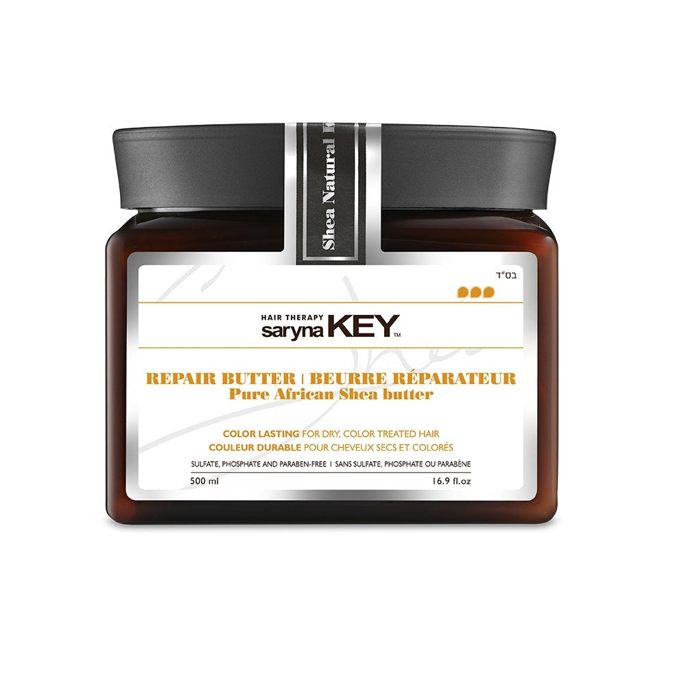 Saryna Key Burro Colore duraturo di Karité africano puro 500 ml — علاج الشعر