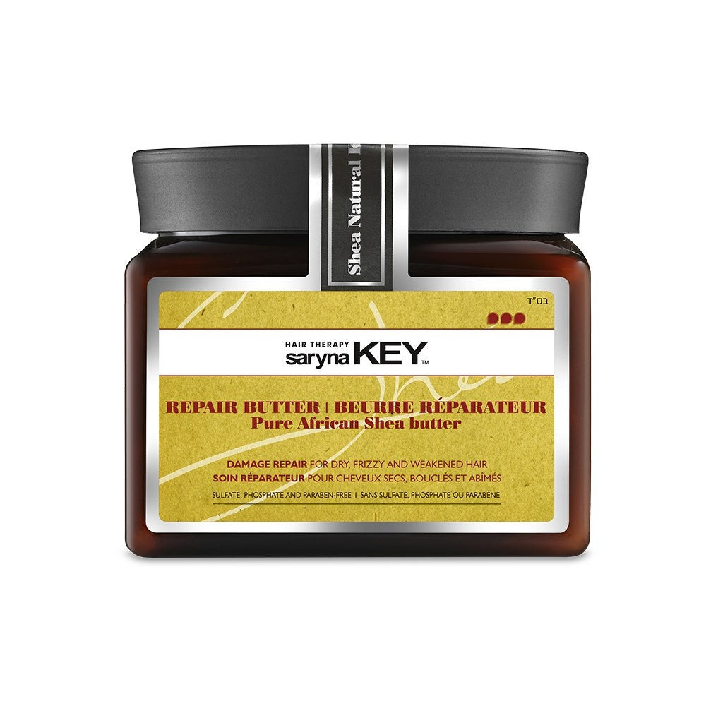 Saryna Key Burro Riparatore di Karité africano puro 300 ml — علاج الشعر