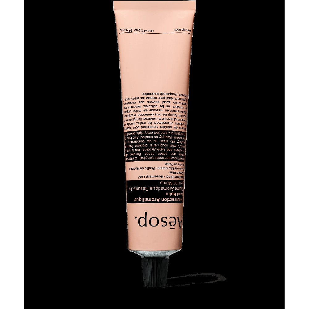 Aesop Resurrection Aromatique Balsamo mani 75 ml — Crema mani