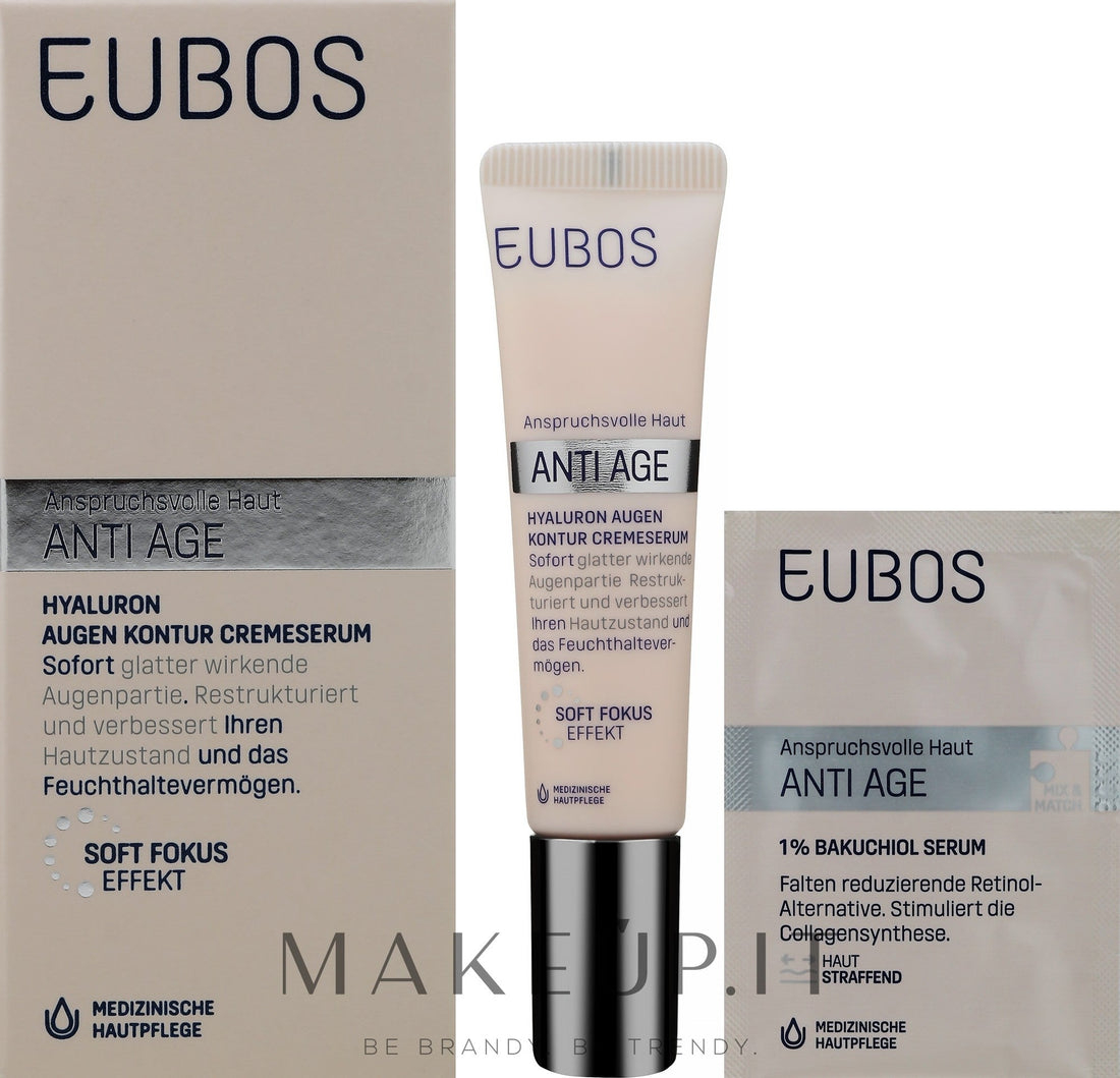 Eubos Hyaluron 아이크림 세럼 15 ml — 아이케어