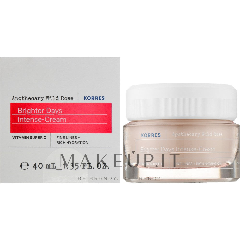 Korres Rosa selvatica Crema giorno illuminante 40 ml — كريم وجه