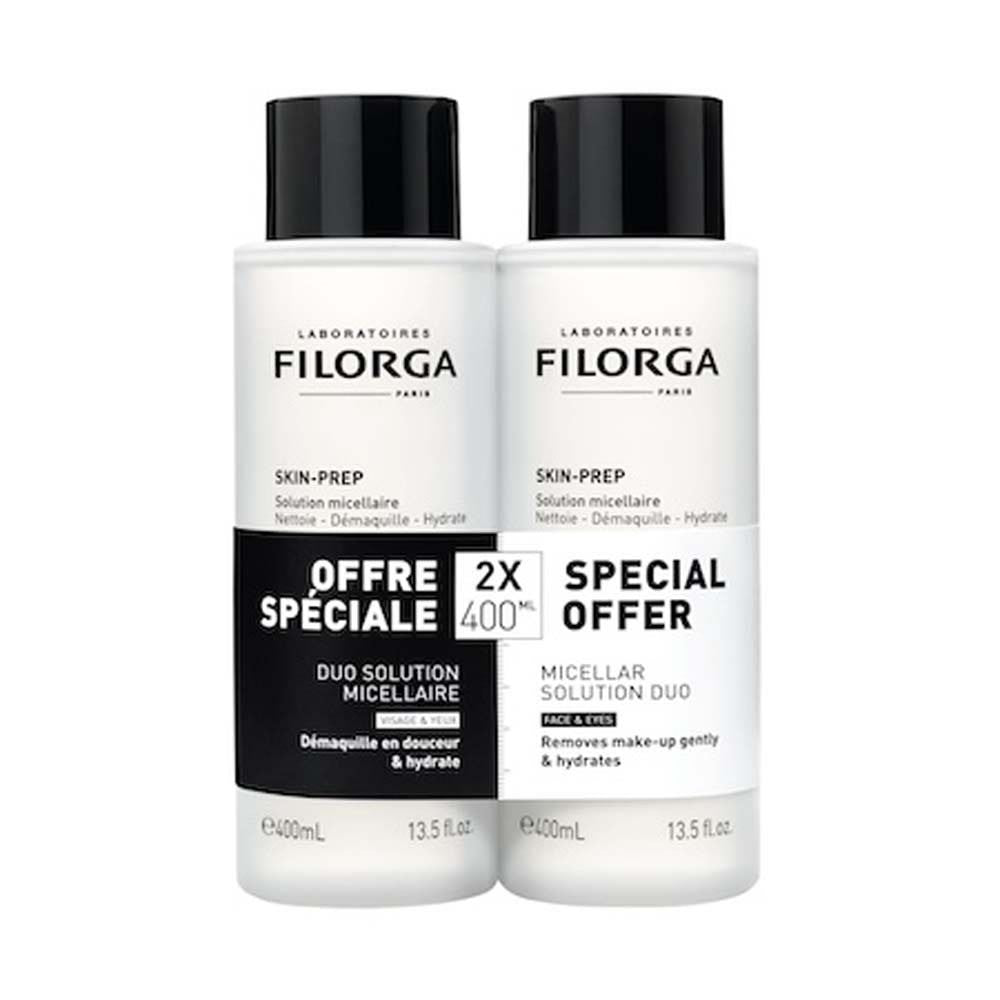 Filorga Skin-Prep Duo 미셀라 솔루션 2x400 ml — 미셀라 워터