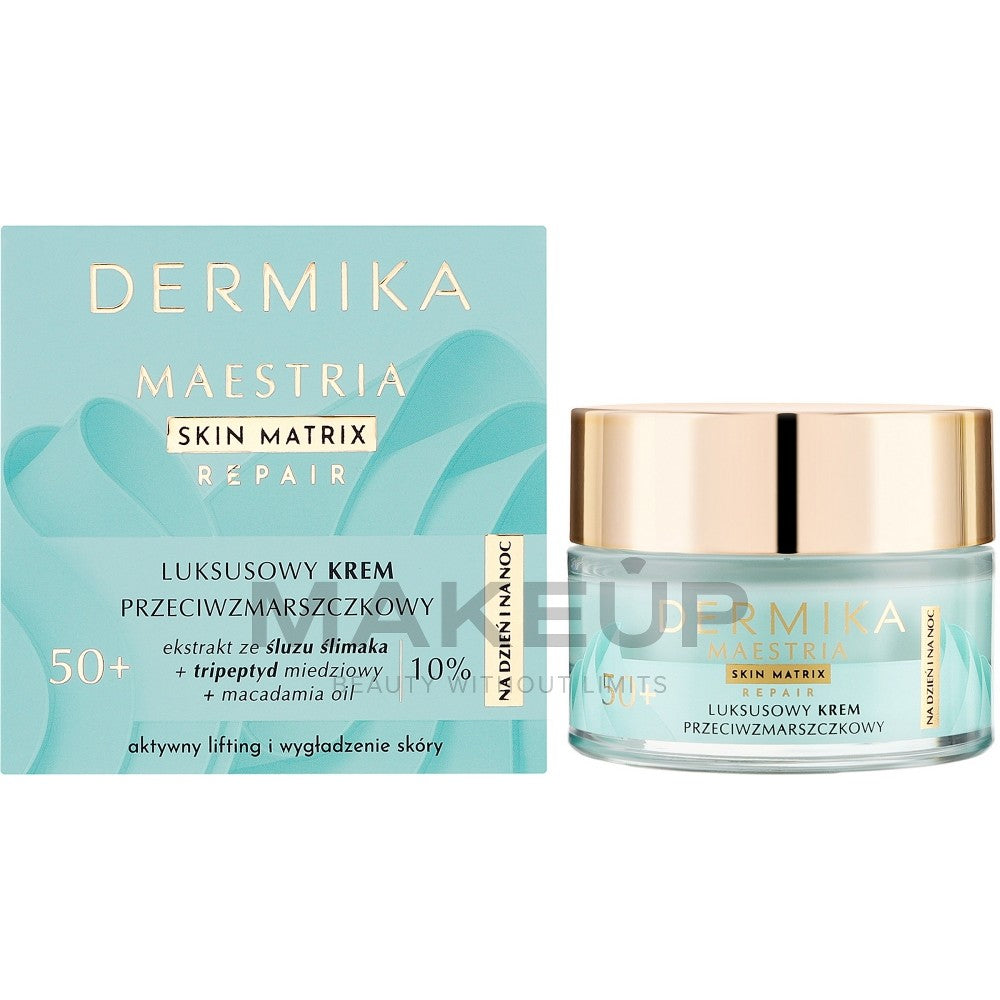 Dermika Maestria كريم فاخر مضاد للتجاعيد 50+ 50 مل — كريم وجه