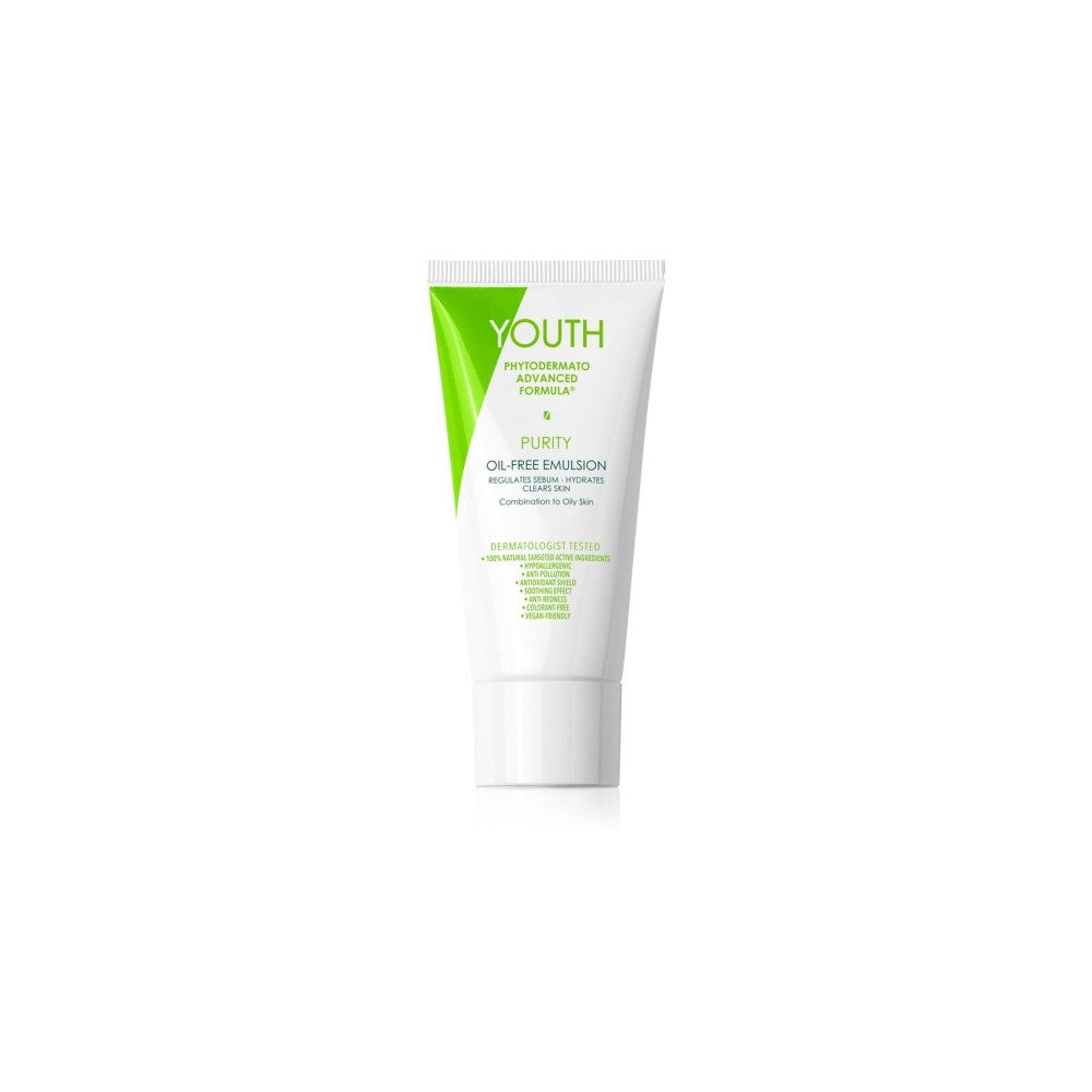 Youth Purity Emulsione senza oli 50 ml — Fuktighetsgivende matterende ansiktskrem