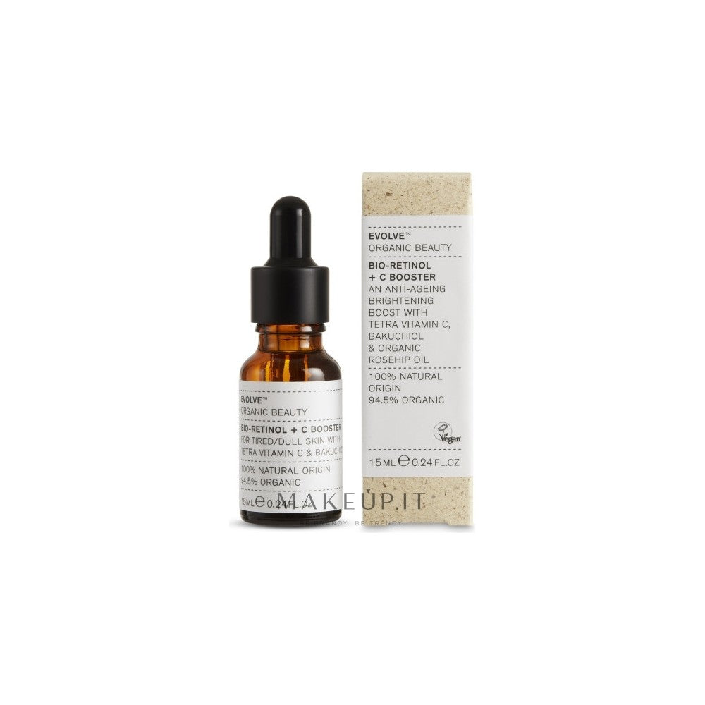 Evolve Organic Beauty Bio-Retinol + C Booster 15 ml — Gezichtsserum