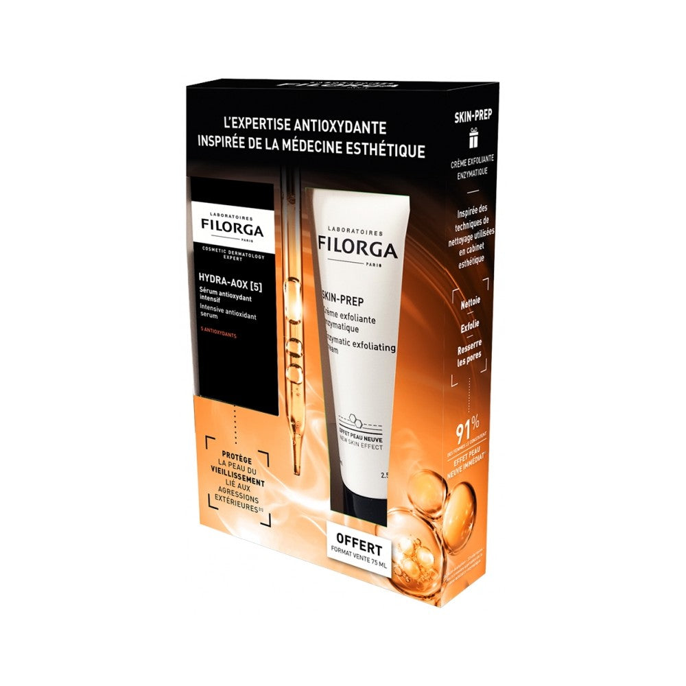 Filorga Hydra-AOX [5] Serum + Rengöringskräm Hudförberedelse — Ansiktsset
