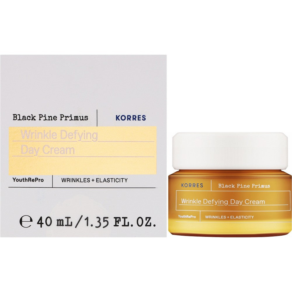 Korres Black Pine Primus Crema giorno lisciante 40 ml — كريم وجه