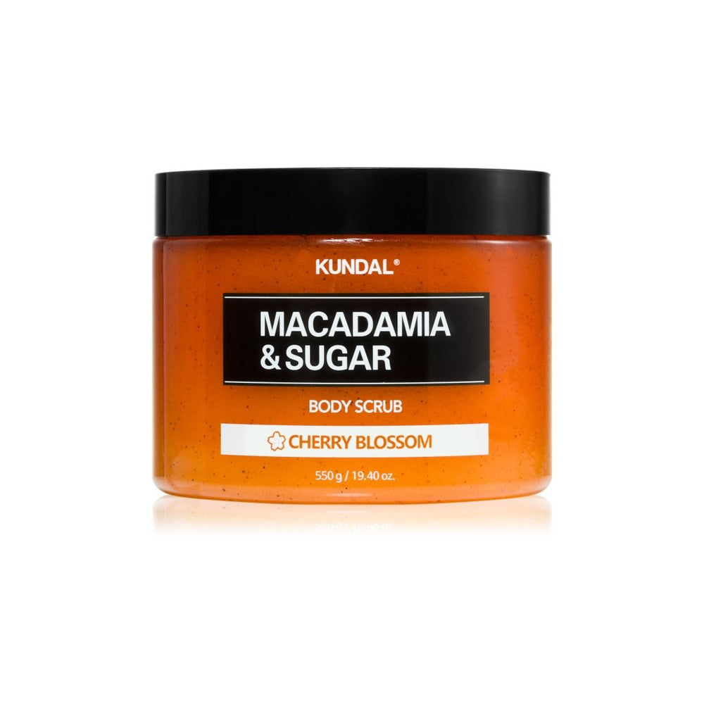 Kundal Macadamia &amp; Sugar White Musk 550 g — Scrub corpo