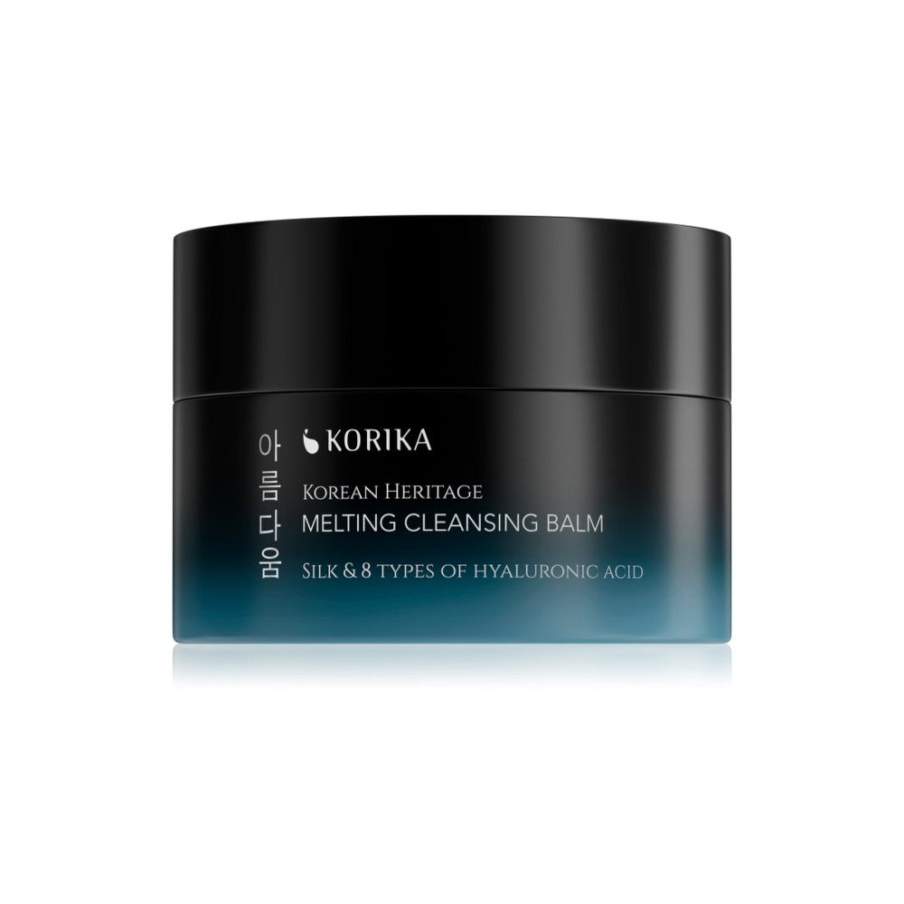 Korika Korean Heritage Silk &amp; 8 Tipi di Acido Ialuronico Melting Balsamo detergente 100 ml — Puhdistava meikinpoistobalmi