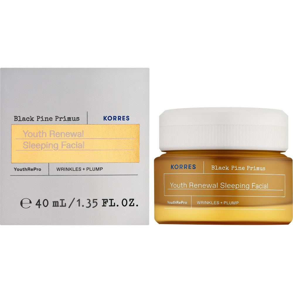 Korres Black Pine Primus 40 ml — Crema viso notte