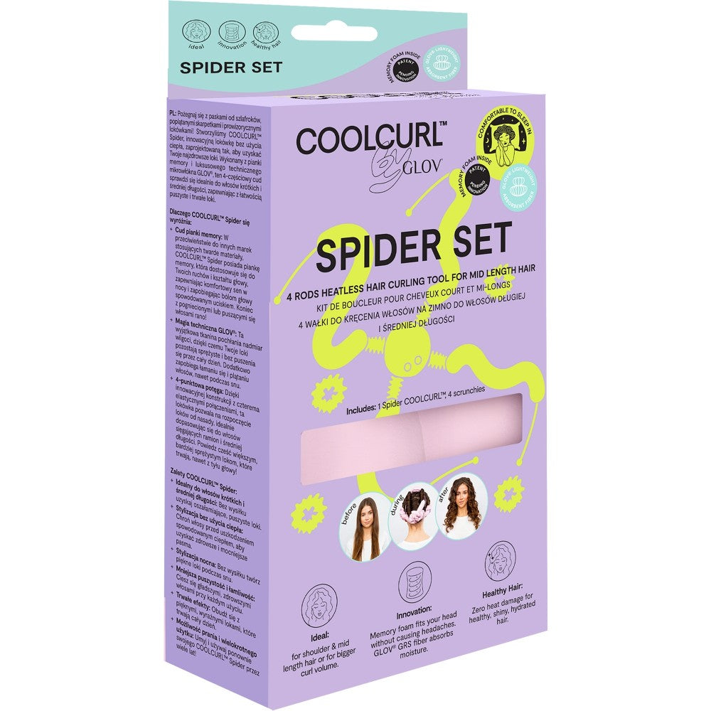 Glov Cool Spider rosa — 多杆卷发棒