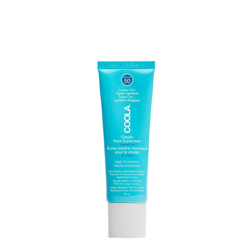 Coola Classic Face Spf 50 ללא ריח 50 מ"ל