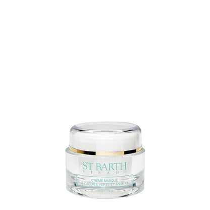 세인트바스 크림 마스크 위드 그린 클레이 앤 파인애플 50ml