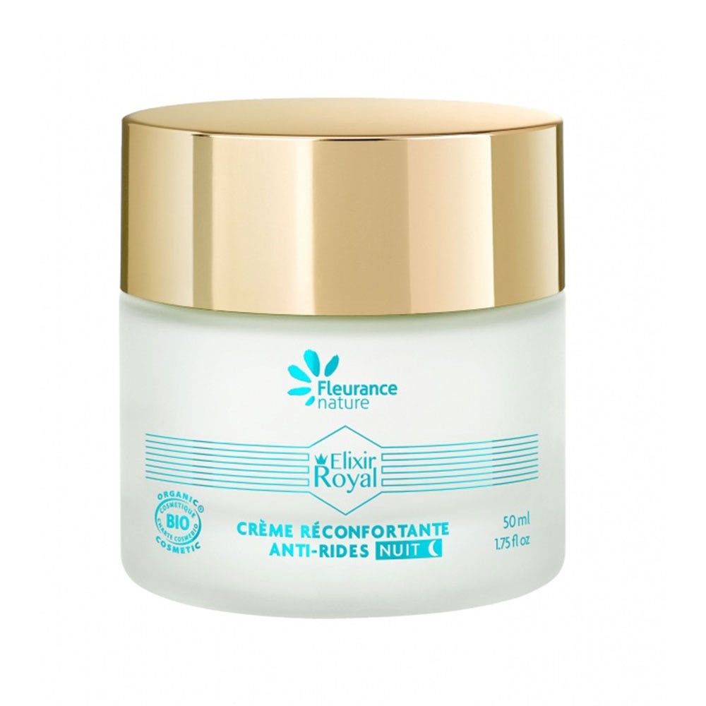 Fleurance Nature Elixir Royal Crema notte antirughe bio 50 ml — Natcreme til ansigtet