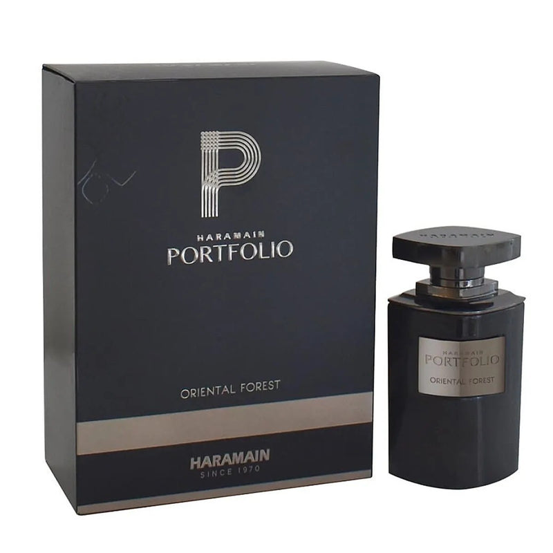 Al Haramain Portfólio Oriental Forest Eau de Parfum para homens 75 ml