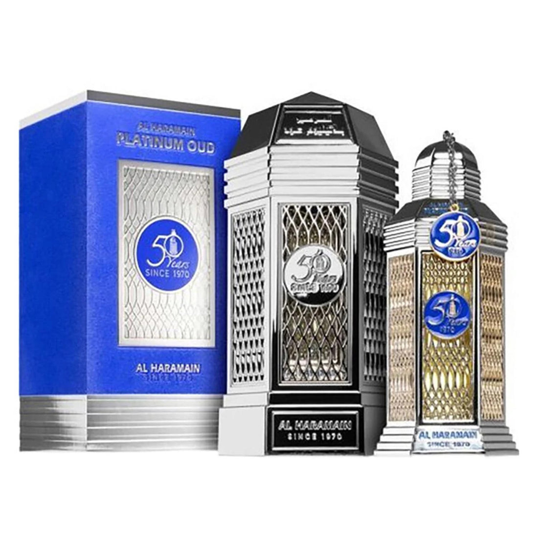 Al Haramain Platinum Oud 50 Years Unisex 100 ml — Eau de Parfum