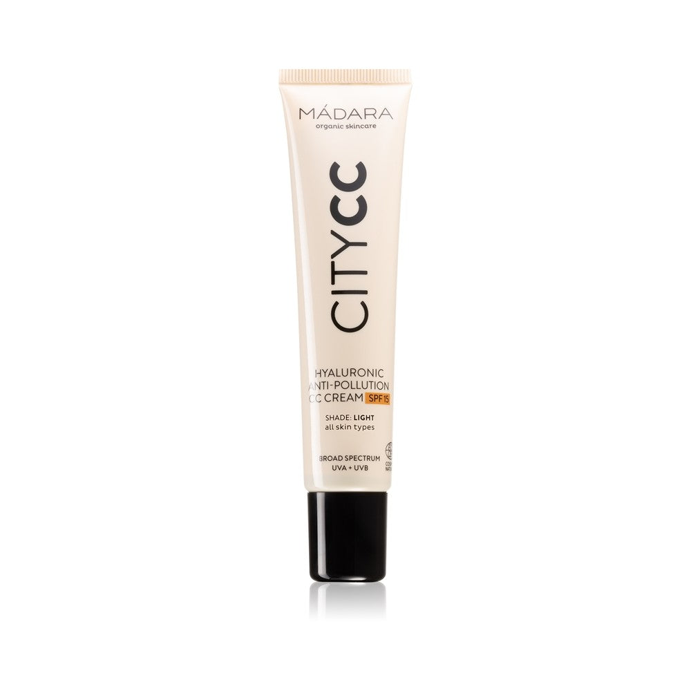 Madara Crema Hialurónica Anticontaminación CC SPF 15 Beige Claro