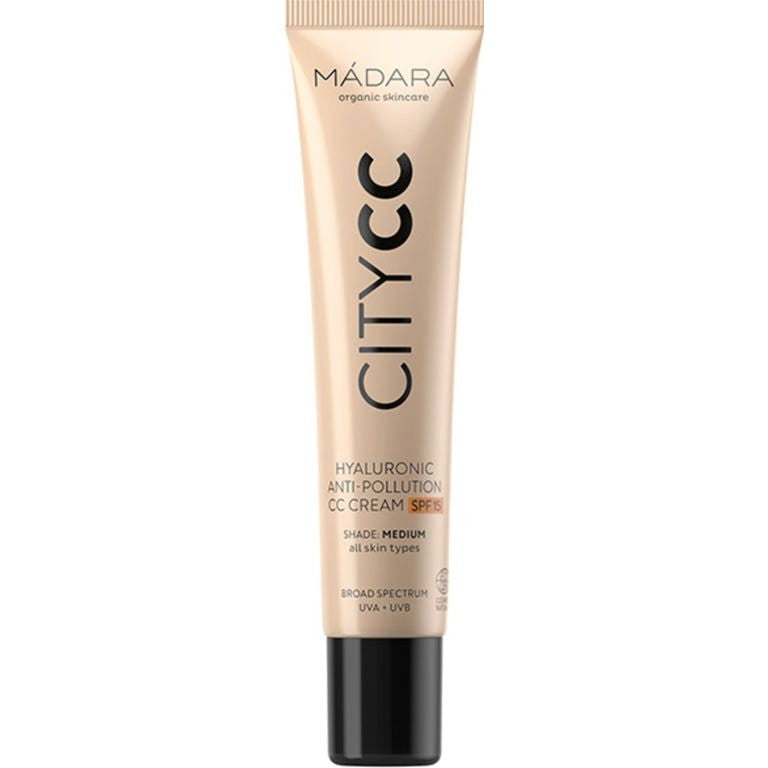 Madara Anti-Pollution Hyaluronic Cream CC SPF 15 Medium beige