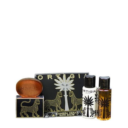 Ortigia Ambra Nera Geschenkset Tasche — Gift Set 