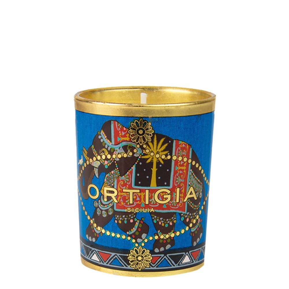 Ortigia sandelträ dekorerat ljus 380 g