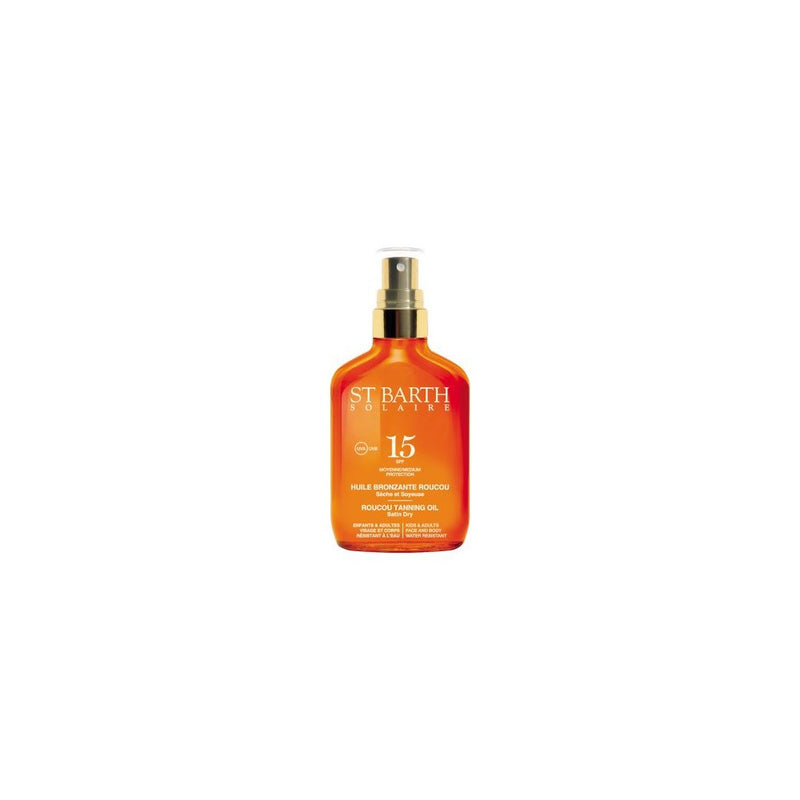 St. Barth Roucou Tanning Oil SPF 15