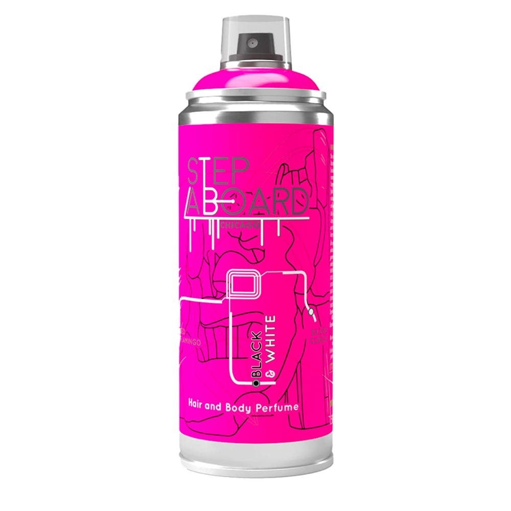Step Aboard Profumo Corpo e Capelli Bianco Nero