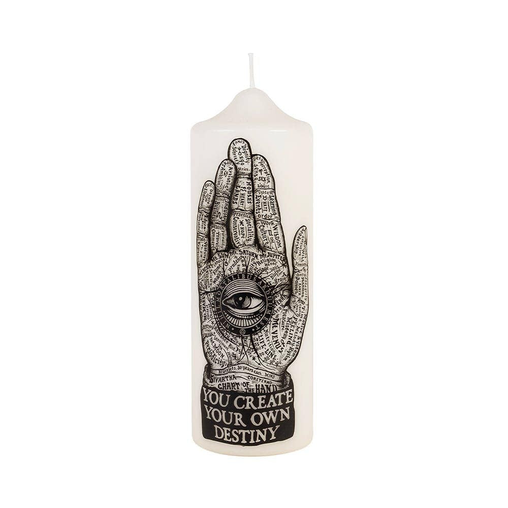 Coreterno Palmistry 비전 예술 양초