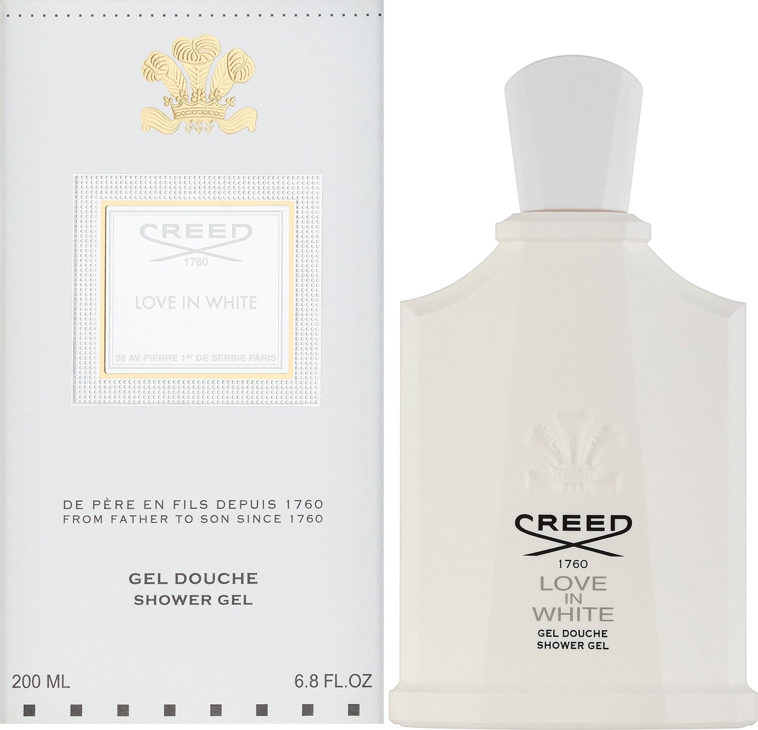 Creed Love in White Shower Gel &amp; Shampoo 200ml