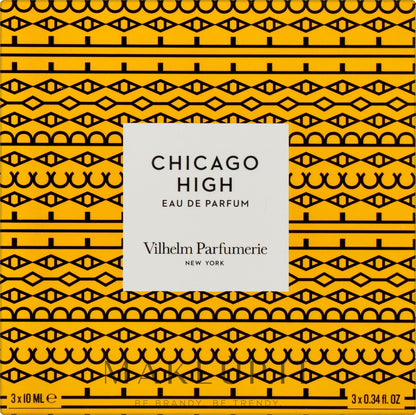 Vilhelm Chicago High Eau de Parfum 3 x 10 мл