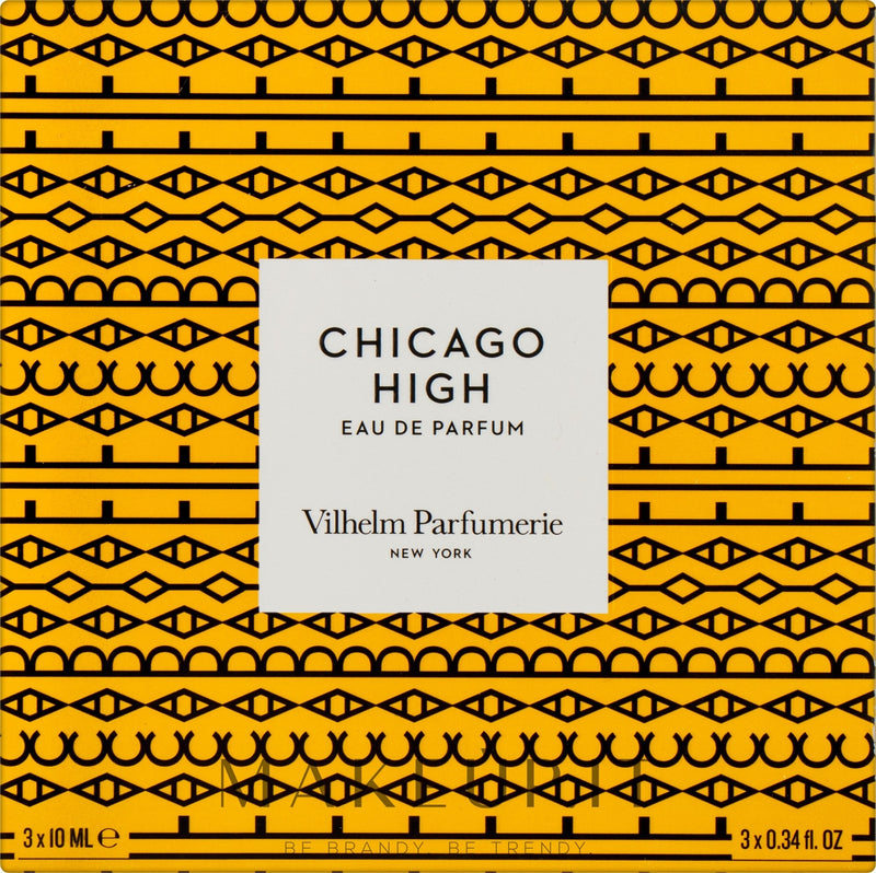 Vilhelm Chicago High Eau de Parfum 3 x 10 ml