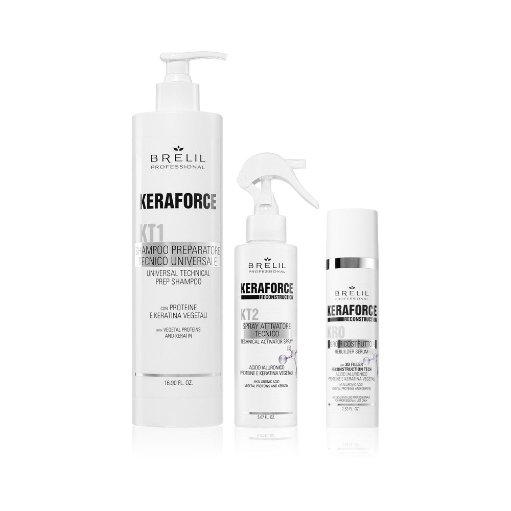 Brelil professional Keraforce 3 pcs — Sets and Gift Boxes 
