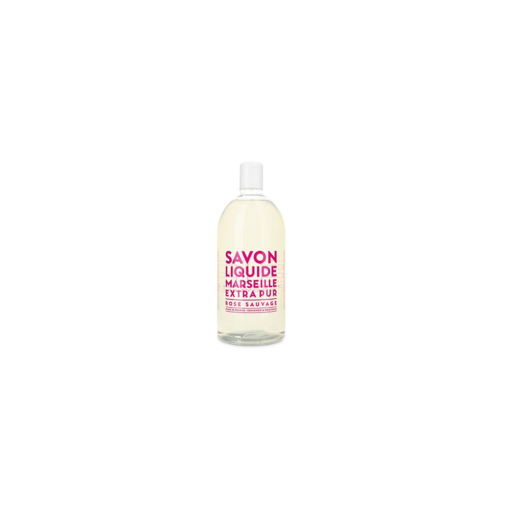 Compagnie de Provence Rose Sauvage Tekuté mýdlo Marseille Refill 1000 ml