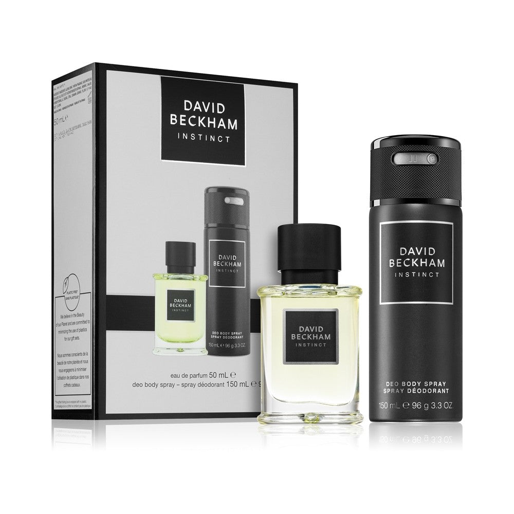 David Beckham Instinct eau de parfum för män 50ml + deodorant 150ml