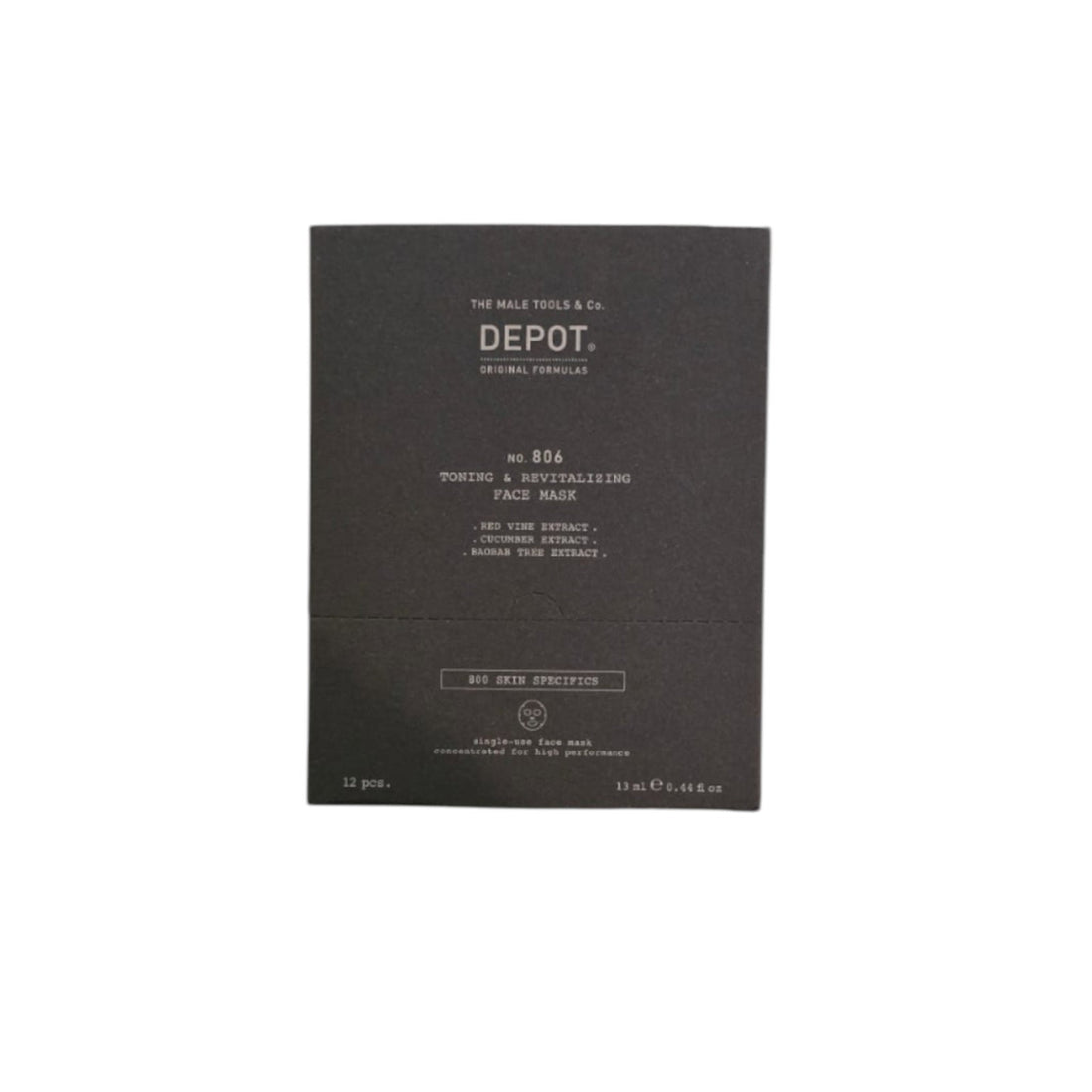 Depå nr 806 Toning &amp; Revitalizing Face Mask 13 ml