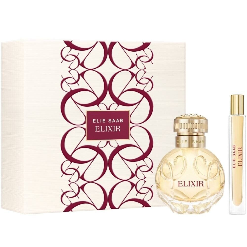 Elie Saab عطر إليكسير أو دو بارفان للنساء 50 مل + أو دو بارفان 10 مل