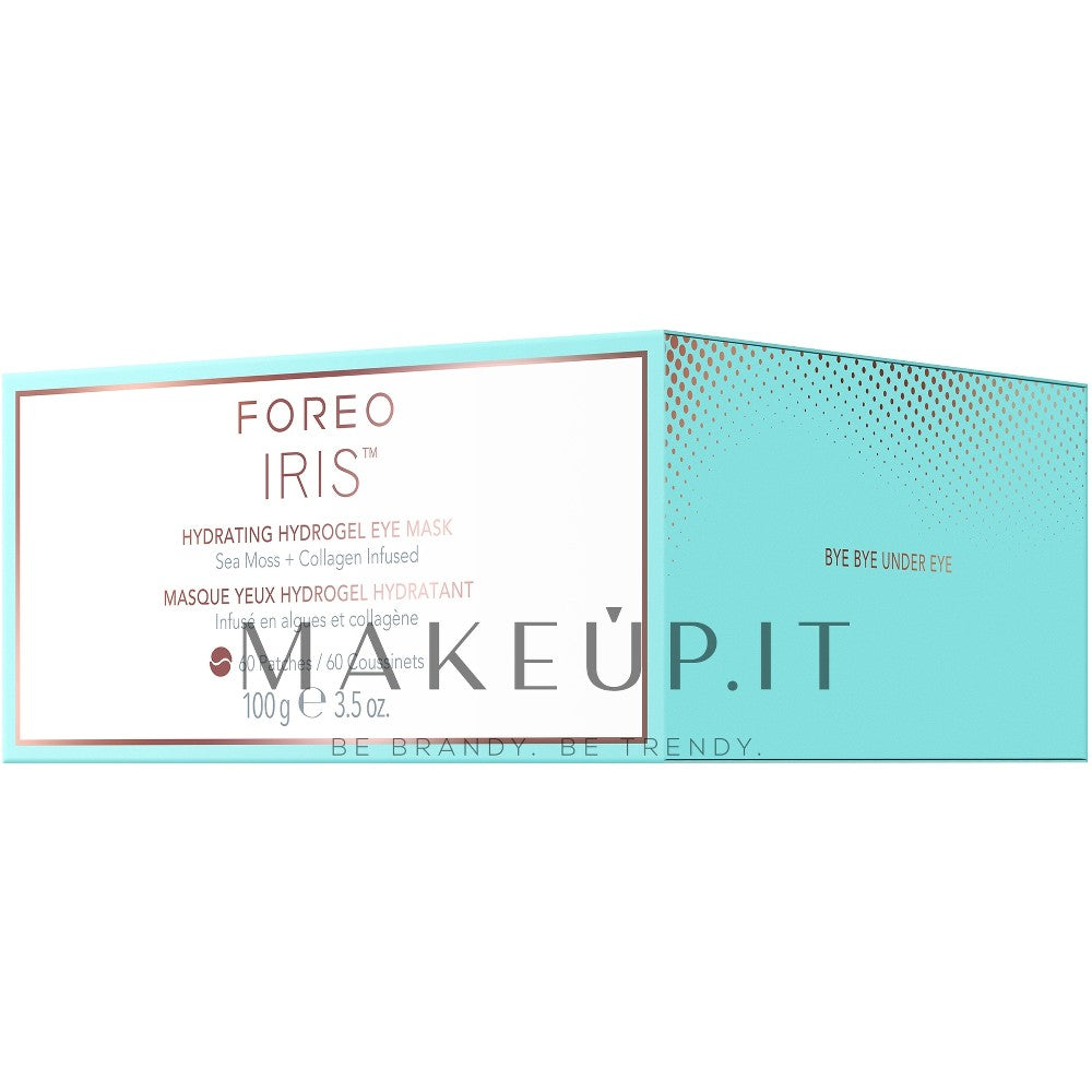 Mască de ochi cu hidrogel FOREO IRIS™ 60 buc