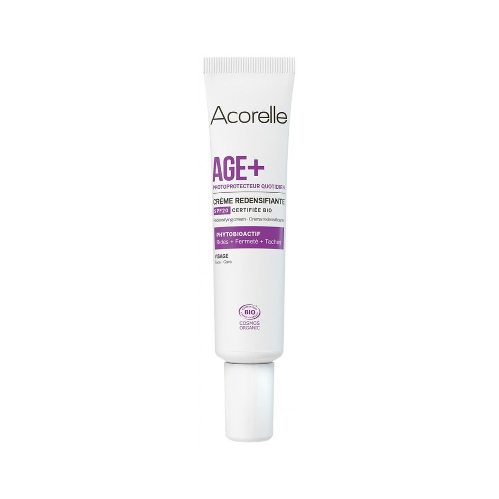 Acorelle Crema Ridensificante Viso Age+ SPF20 40 ml — Crema solare viso