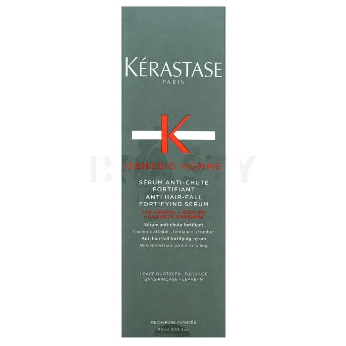 Kérastase Genesis Homme Vahvistava hiustenlähtöä ehkäisevä seerumi miehille 90 ml