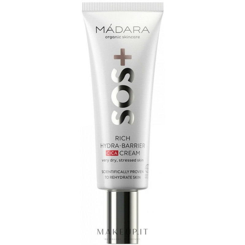 Mádara SOS+ Rich Hydra-Barrier cica 40 מ"ל קרם לחות-פנים