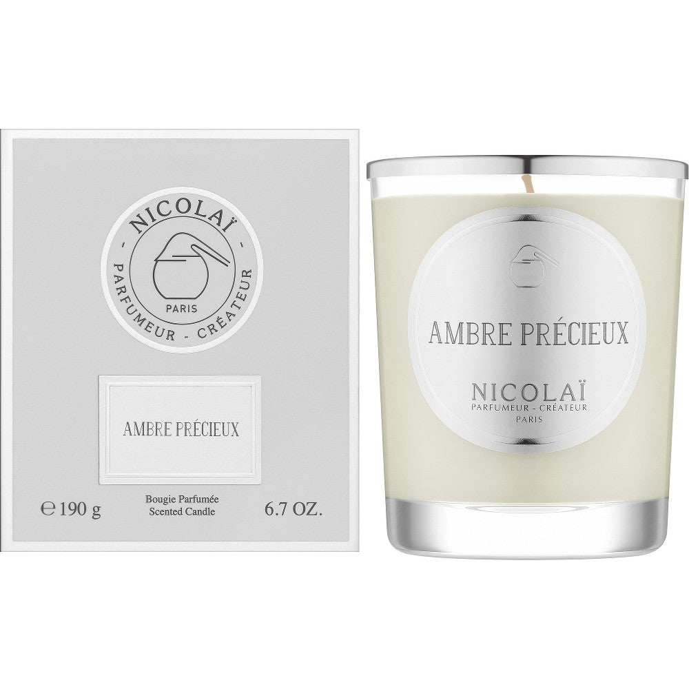 Nicolai Ambre Précieux stearinlys 190 g