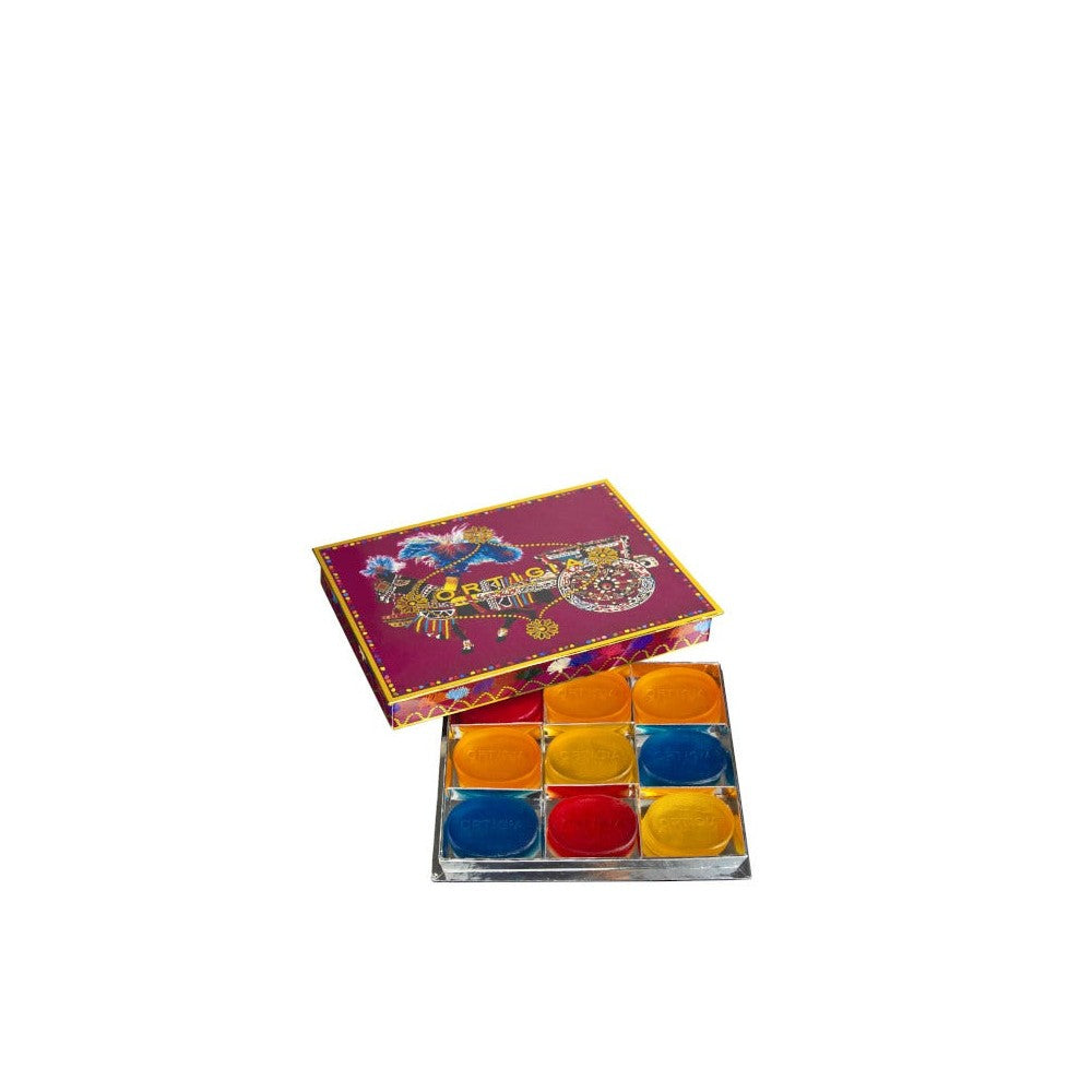 Ortigia 9 Assorted Glycerin Soaps Cardinal Pink