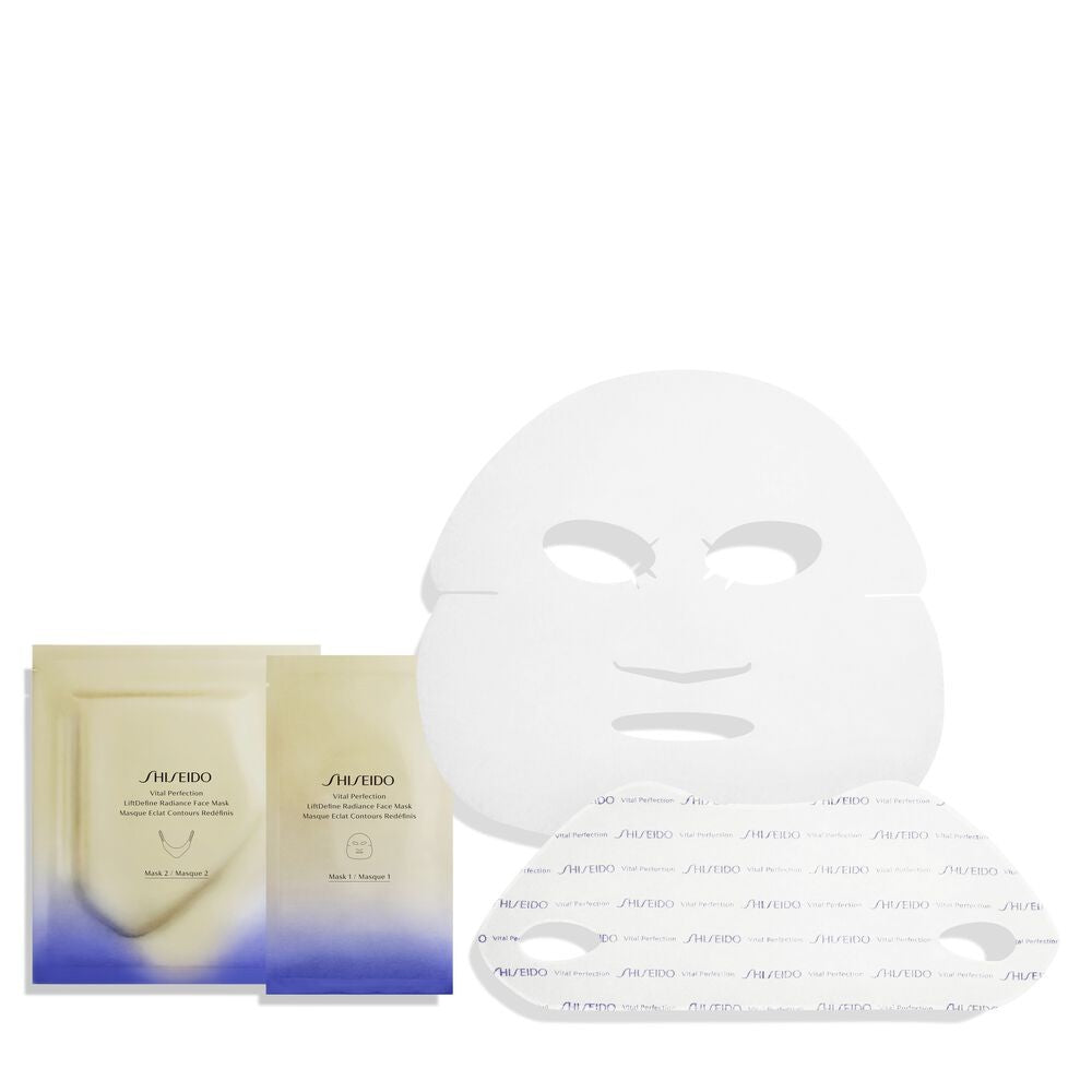 Shiseido Vital Perfection Liftdefine Radiance Maschera Gesicht 6x2 Stk. — Maschera Gesicht 