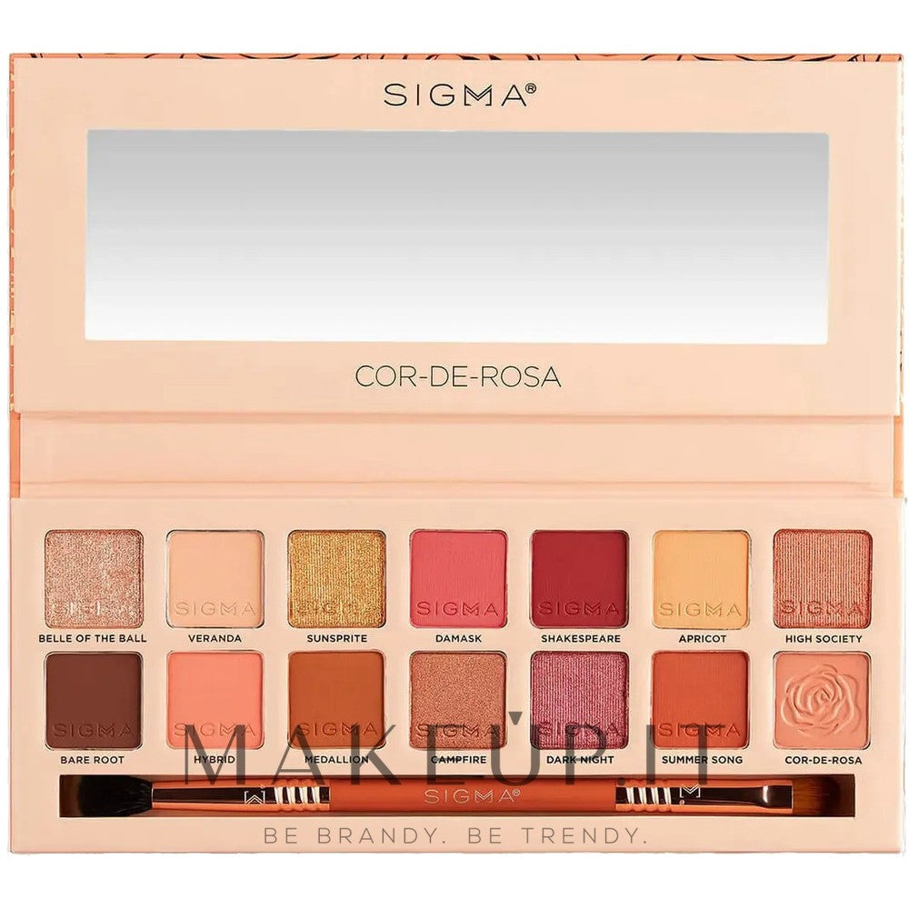 Palette de fards à paupières Sigma Beauty Cor-de-Rose 16,24 g