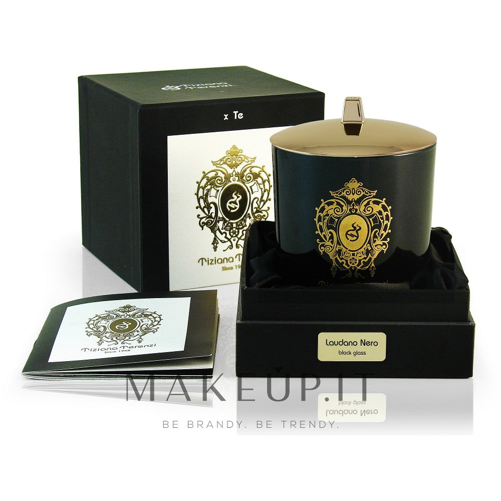 Tiziana Terenzi Nero XIX Marzo 900 g — Candela Profumata
