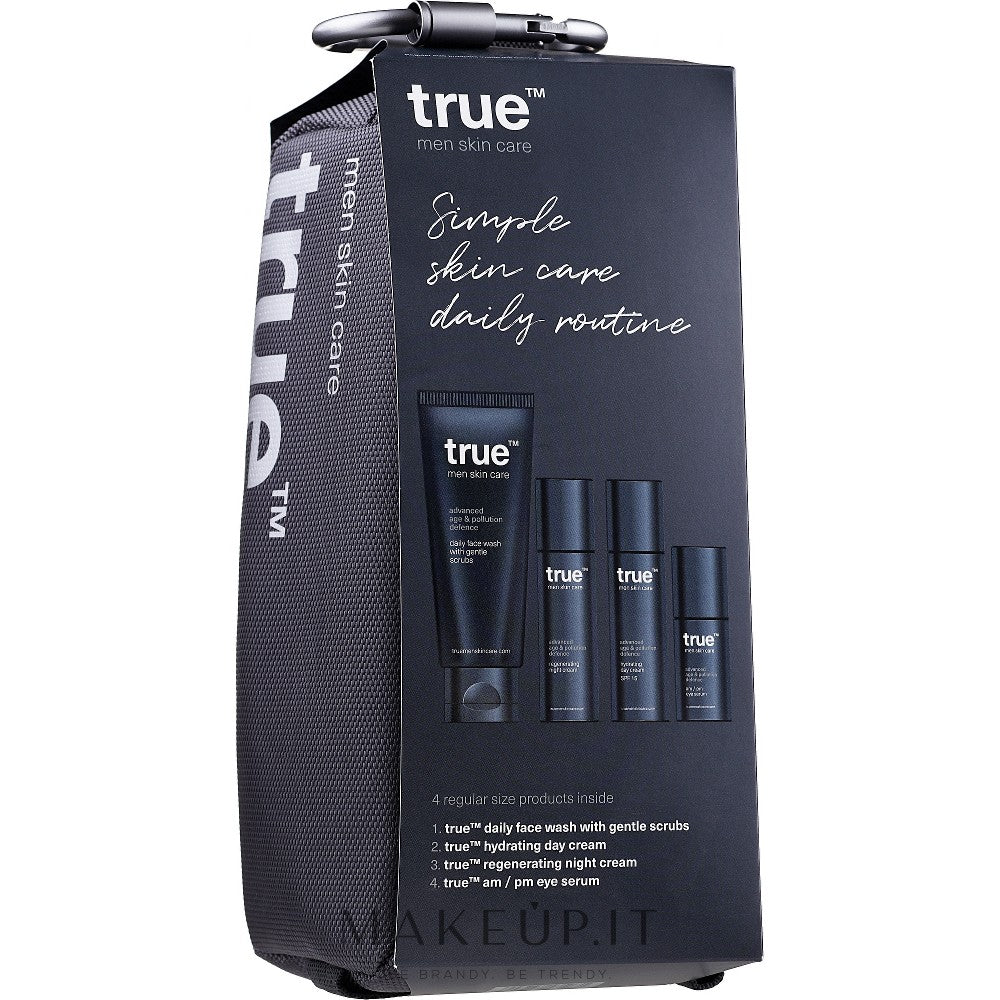 true men skin care روتين يومي بسيط للعناية بالبشرة
