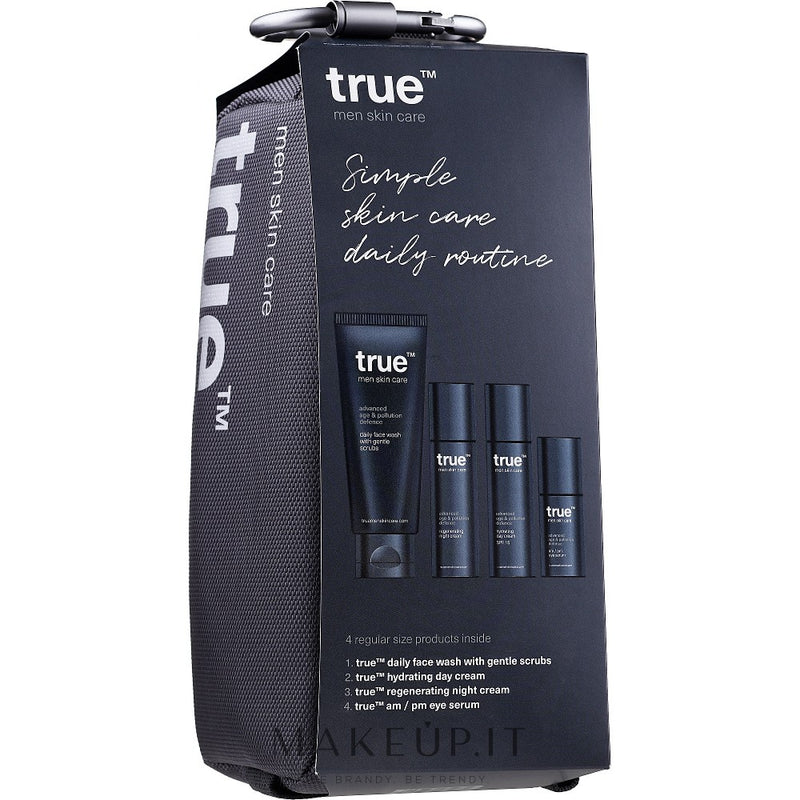 true men skin care روتين يومي بسيط للعناية بالبشرة