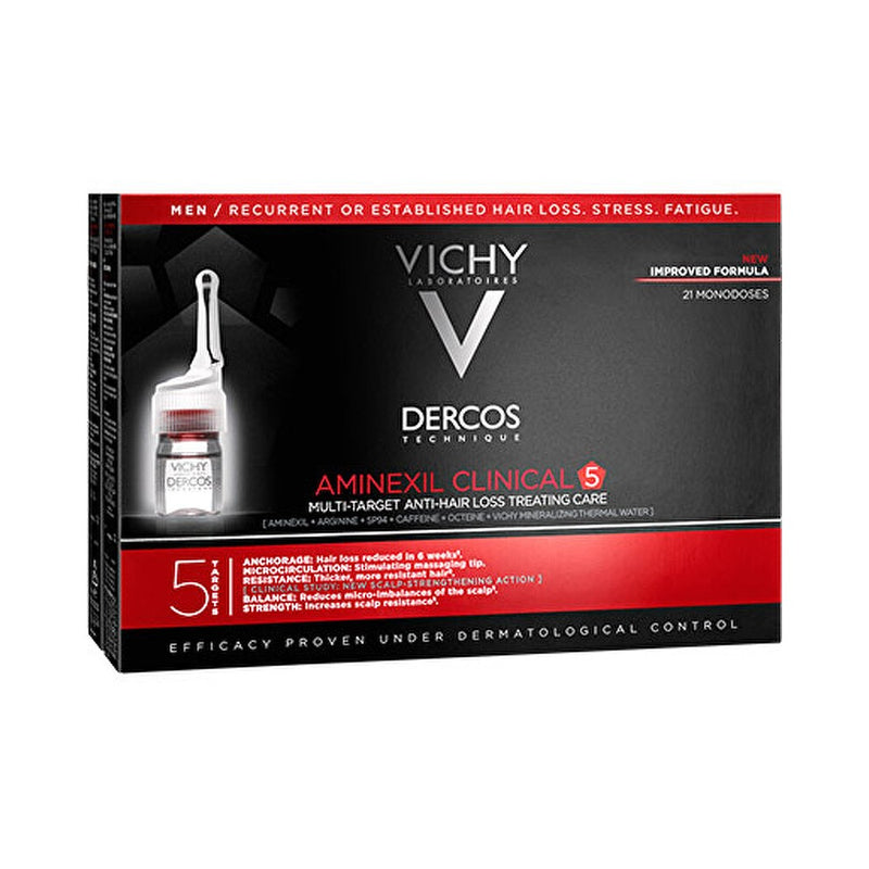 Vichy Dercos Aminexil Clinical 5 21 x 6 ml — Haarbehandlung 