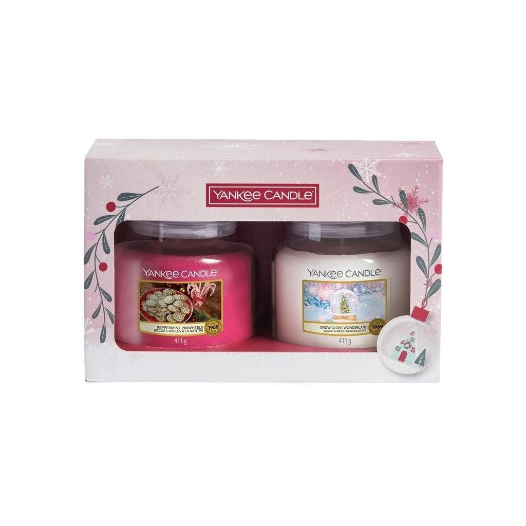 Yankee Snow Globe Wonderland Candle 2 Medium ljus 2x411gr
