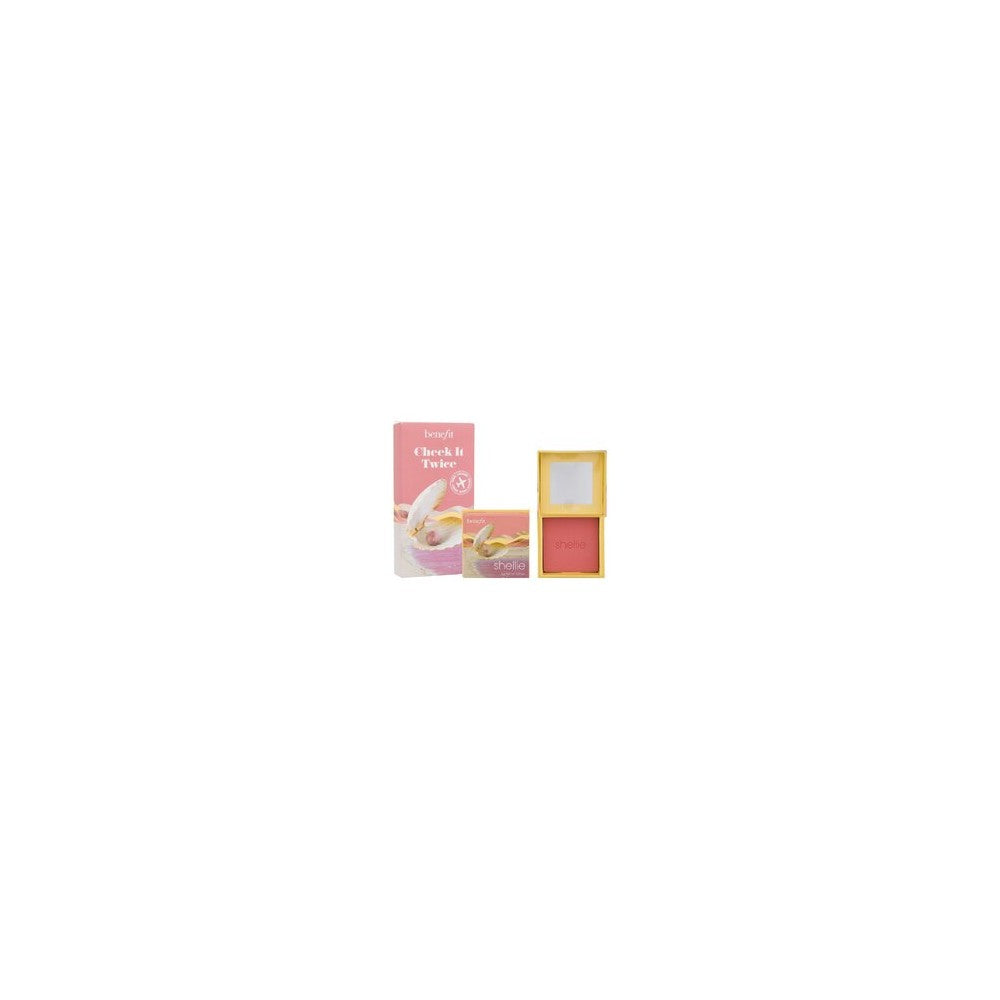 Benefit Shellie Blush Cheek It Twice 6 جرام Warm Shell-Pink