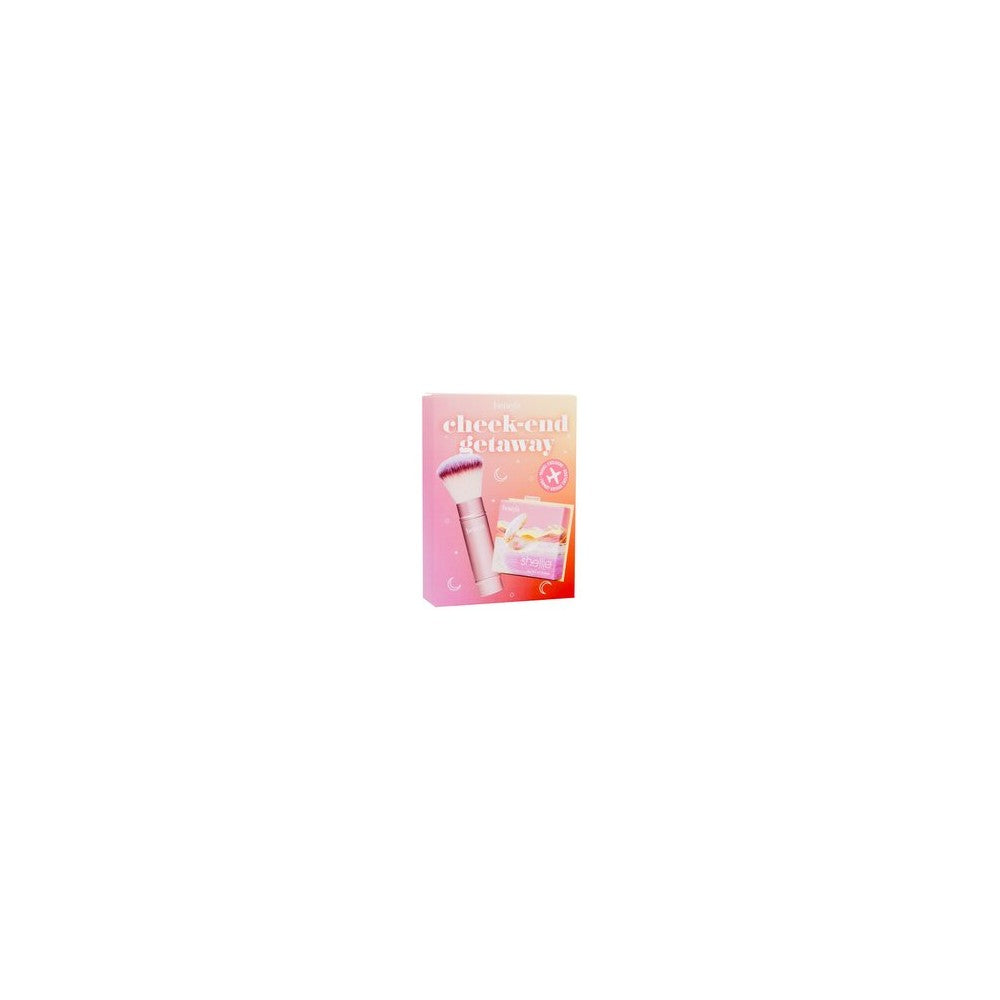 Benefit シェリー ブラッシュ チークエンド ゲッタウェイ セット - ホット シェル ピンク ギフト セット